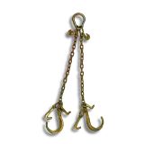 PERA DE CADENA CON GANCHO J DE 8"